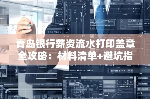 青岛银行薪资流水打印盖章全攻略:材料清单+避坑指南