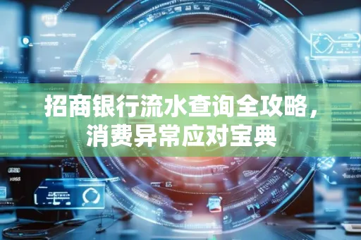 招商银行流水查询全攻略,消费异常应对宝典