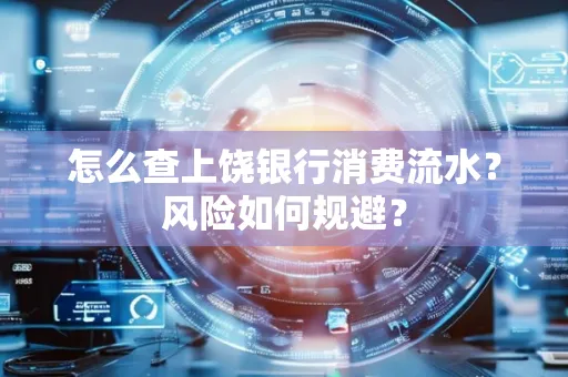 怎么查上饶银行消费流水?风险如何规避?