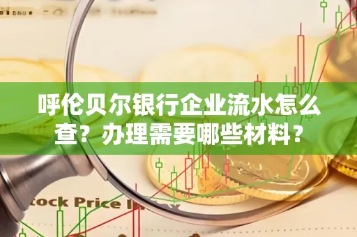 呼伦贝尔银行企业流水怎么查?办理需要哪些材料?