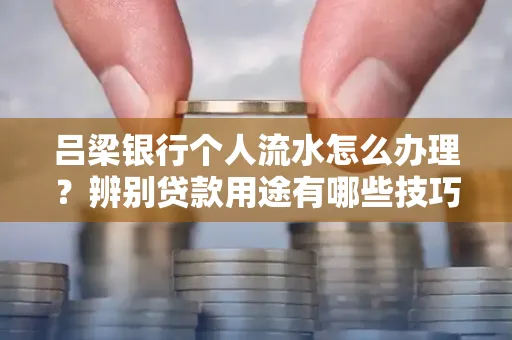 吕梁银行个人流水怎么办理?辨别贷款用途有哪些技巧?