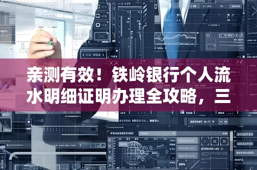 亲测有效!铁岭银行个人流水明细证明办理全攻略,三天拿证不绕路
