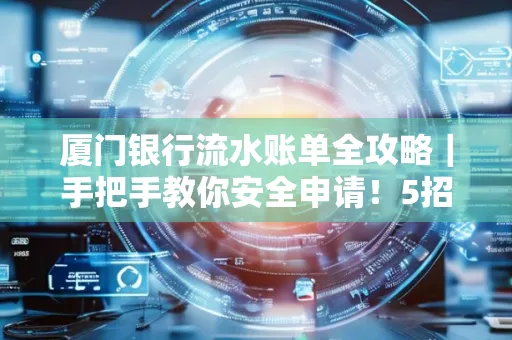 厦门银行流水账单全攻略|手把手教你安全申请!5招识破假账单陷阱